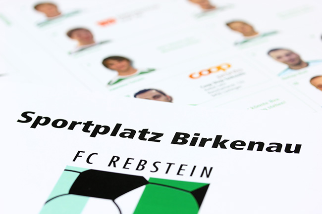 Matchheft FC Rebstein